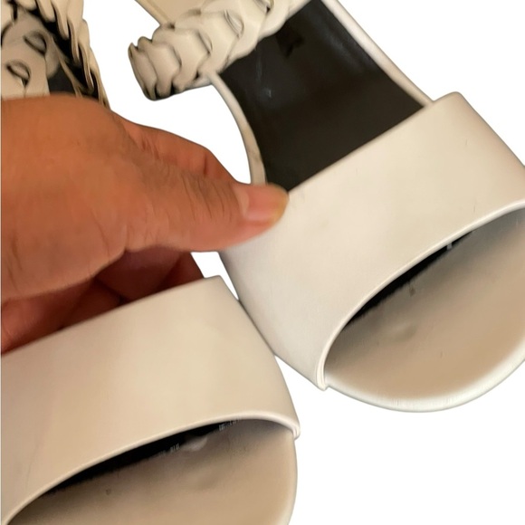 Michael Kors Collection Miriam in Optic White‎ with  framing Strap size 38 (8) - Picture 13 of 13